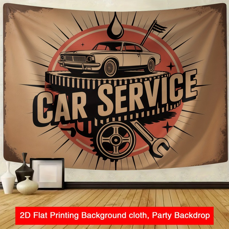 Gran cartel retro para taller  - Heavy Equipment Sign reseña y precio