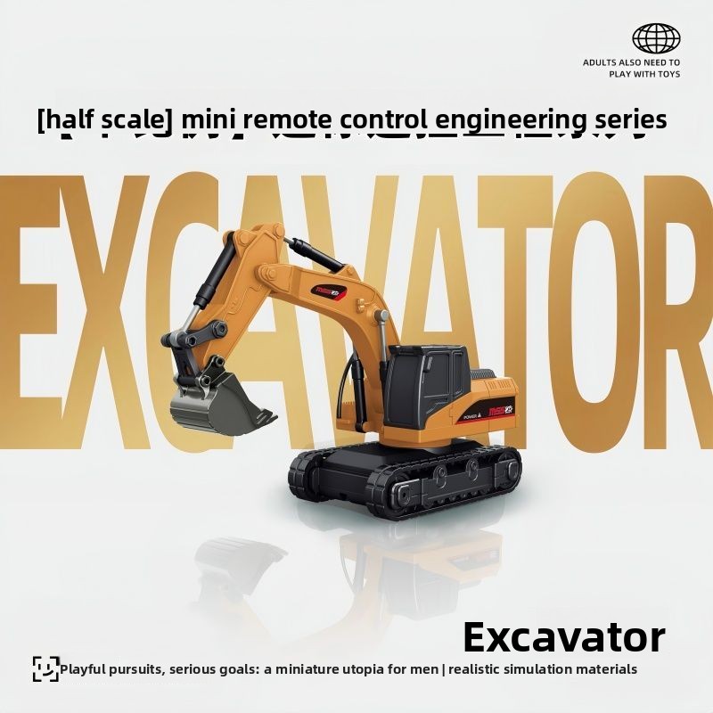 Set de Vehículos de Ingeniería - Heavy Equipment Excavator reseña y precio