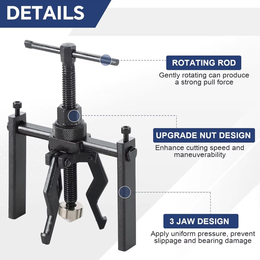 Extractor de Rodamientos de 3  - Heavy Equipment Maintenance reseña y precio