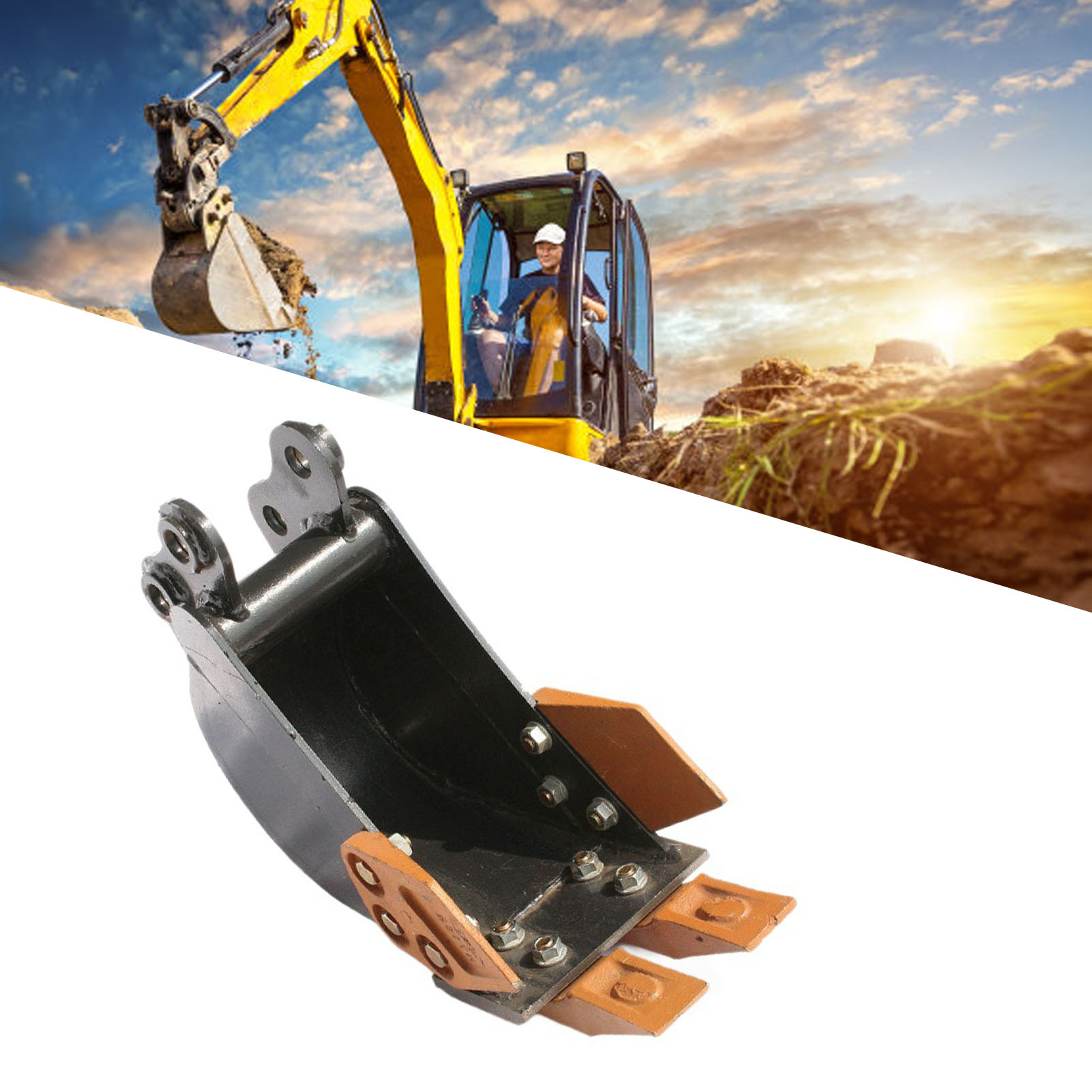 El mini cucharón de excavadora - Heavy Equipment Excavator reseña y precio
