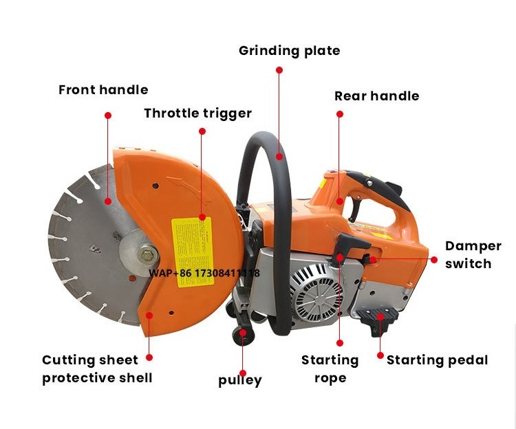 Cortadora de carreteras de hor - Electric Concrete Cutter reseña y precio
