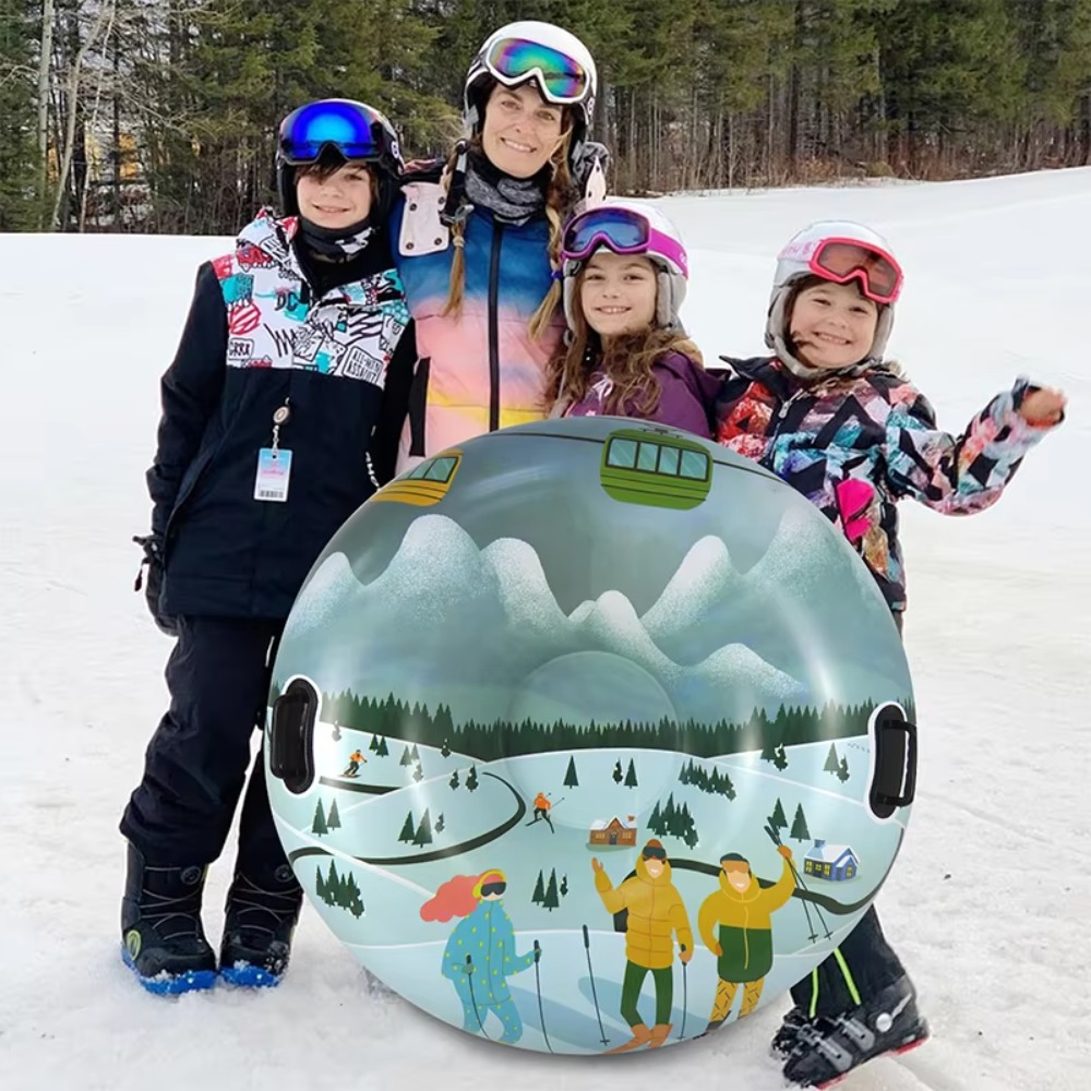 Tubo de Nieve Inflable Resiste - Heavy Equipment Youtube For Kids reseña y precio