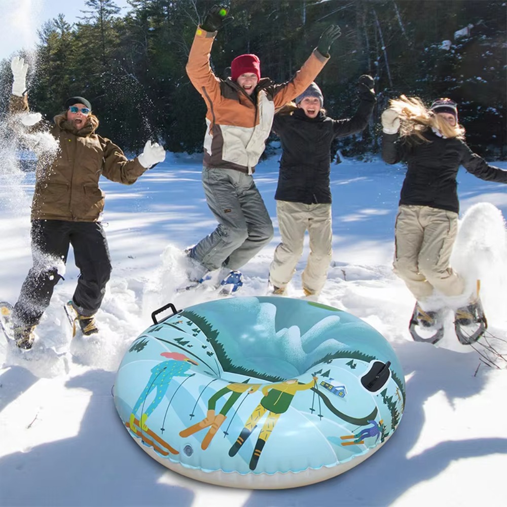 Tubo de Nieve Inflable Resiste - Heavy Equipment Youtube For Kids reseña y precio